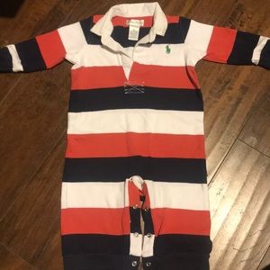 Ralph Lauren baby long sleeve  romper